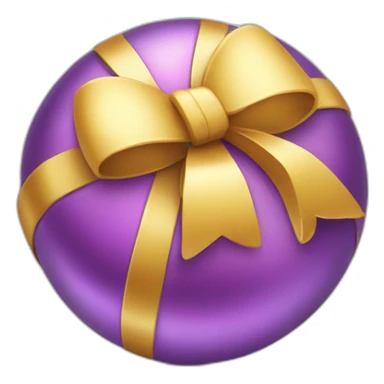 Jingle Bell, 3d emoji-icon style with minimum detail seems like iOS-styled Emoji, clear white background sticker
