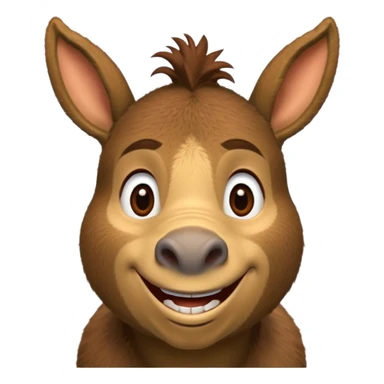 Donkey from shrek sticker