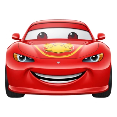 Puedes hacer un emoji del rayo mcqueen ?Puedes hacer un emoji del rayo mcqueen ? sticker