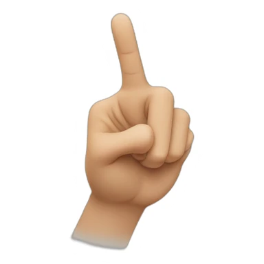 hand pointing at you sticker