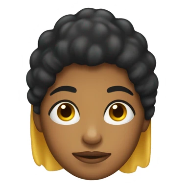 chica pelo negra dormida  sticker