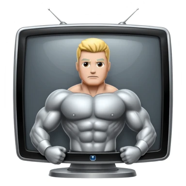 Titan tv man from skibidi toilet sticker