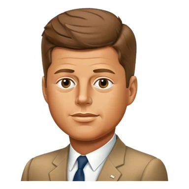 John F Kennedy sticker