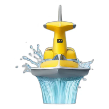 Water jet geneva sticker