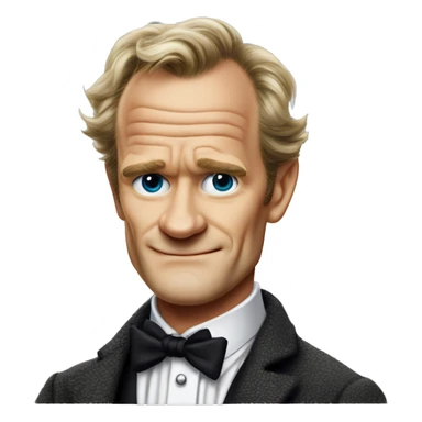 Neil patrick harris' Count olaf sticker