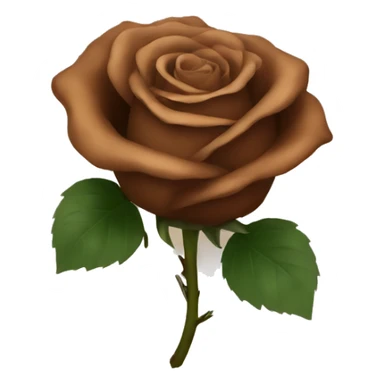 brown roses sticker
