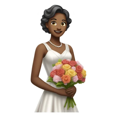 maid of honor sticker