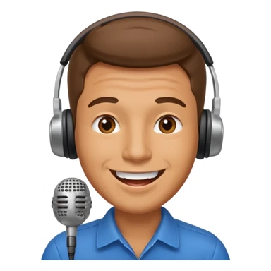 radio guy censored mouth sticker