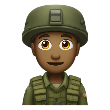 Flantier from Wankil Studio wearing a military sticker