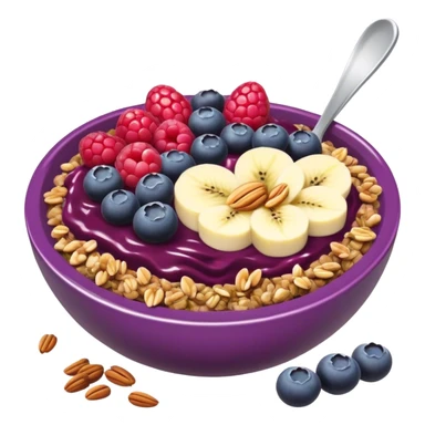 Acai bowl sticker