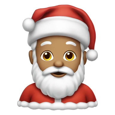 Pregnant Santa Claus  sticker