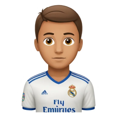 Kupa koy ve Real Madrid oynuyorum sticker