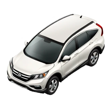 Red Honda crv sticker