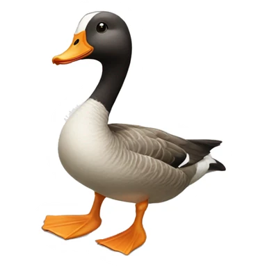 Goose goose duck with weapom sticker