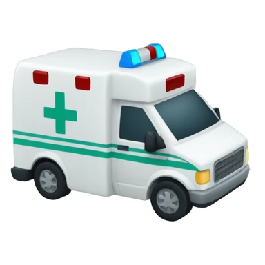 ambulance pleasure emotion sticker