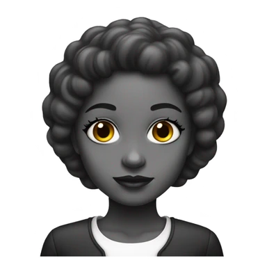 Black and white Girl Guggenheim sticker