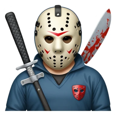Happy Jason voorhees sticker