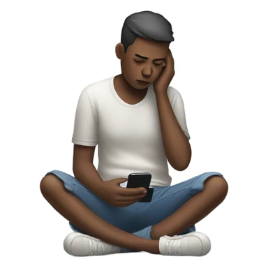 Social battery drained  sticker