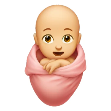 Baby in womb sticker