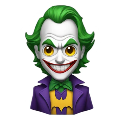 Batman Joker sticker
