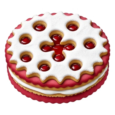 Linzer Cookie sticker