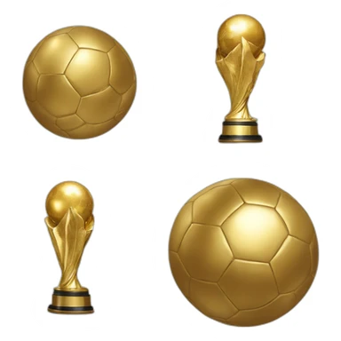 Chat avec un ballon d'or sticker