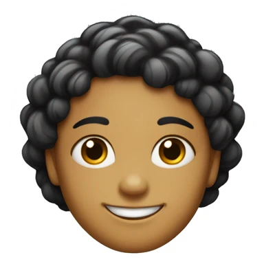 smiling face with black cheriies instead of pupils sticker