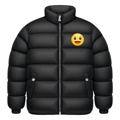 Puffer jacket sticker