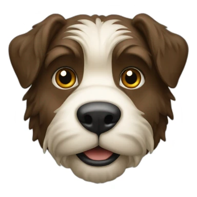 Welsh a bruin met brede bles sticker