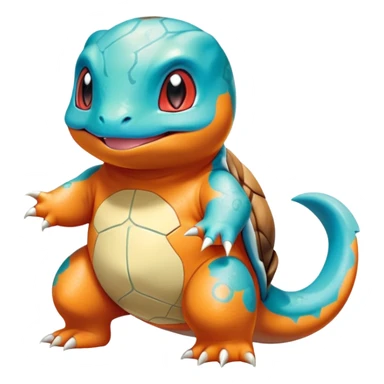Shiny Exotic Bulbasaur-Squirtle-Charmander-Hybrid-Creature sticker