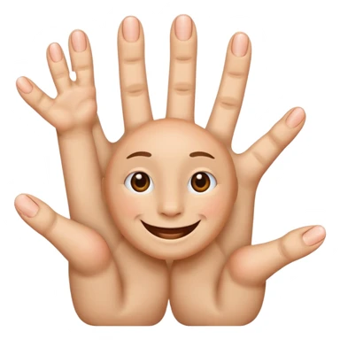 the SIX SEVEN hand things sticker