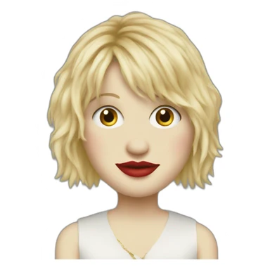 Courtney Love 1989 sticker