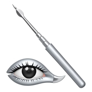 Lash application tools sticker