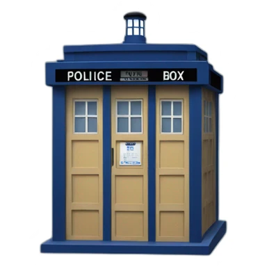 Police box sticker