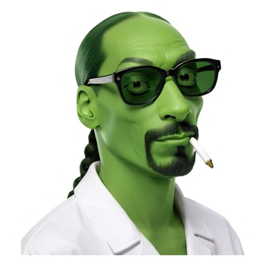 Me as snoop dogg sticker