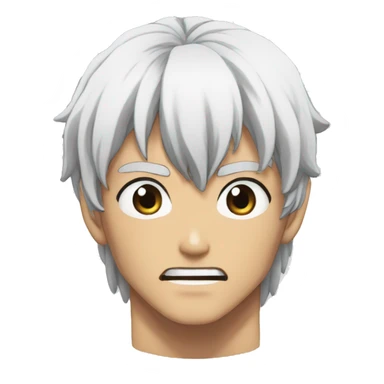 Baki hanma from anime baki sticker