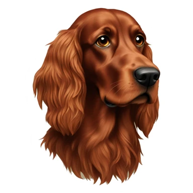 Irish setter sticker
