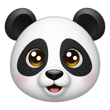 Panda says i miss you sticker