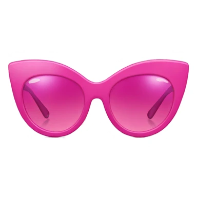 pink cateye sunglasses sticker