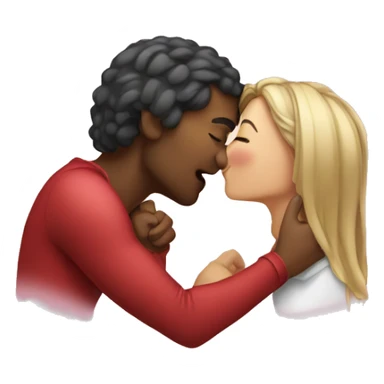 kiss-kiss hearts sticker