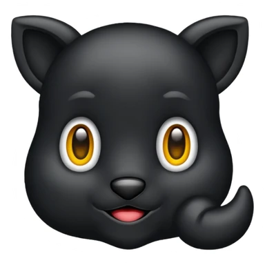 eine kleine schwarze Krähe  sticker