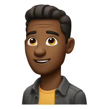 Hombre joven estilo Pixar  sticker