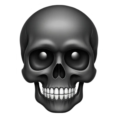 custom skull emoiji sticker