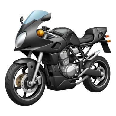 crashed sports motorcycle sticker