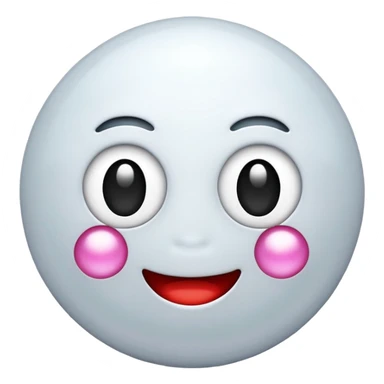 Hazme un emoji de perlas sin caras sticker