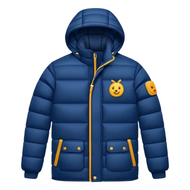 an outer padded jacket sticker