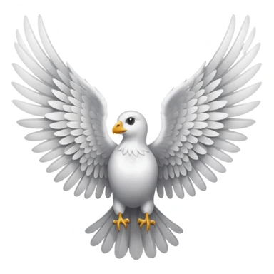 Pair of wings ,in a text copiable format sticker