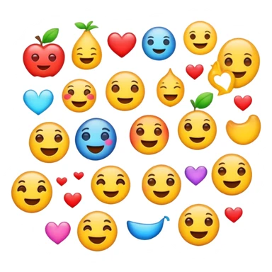 Flirtatious Emojis sticker