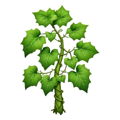 Ivy plant sticker