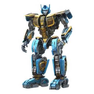 Transformer flip sticker